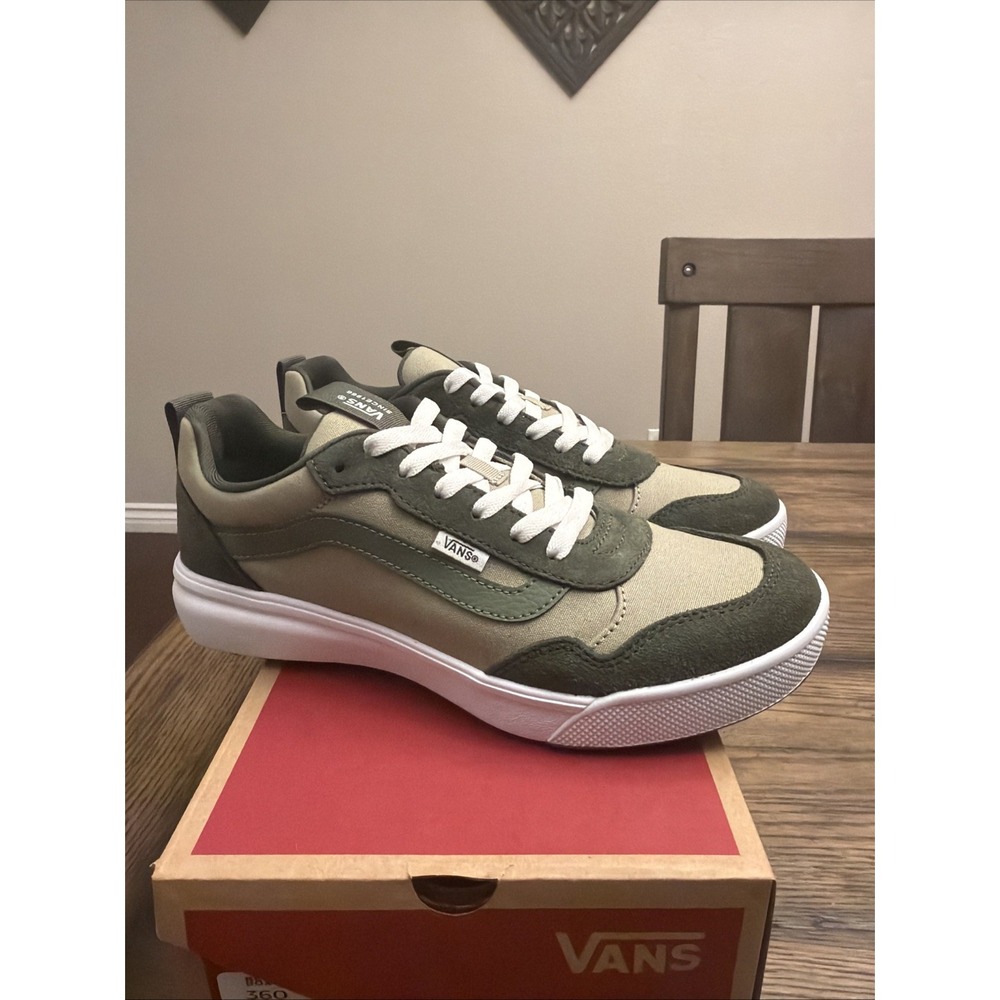 Vans® Range EXP Men's Casual Sneakers Green Mono Chromatic Sz 11 …Y3